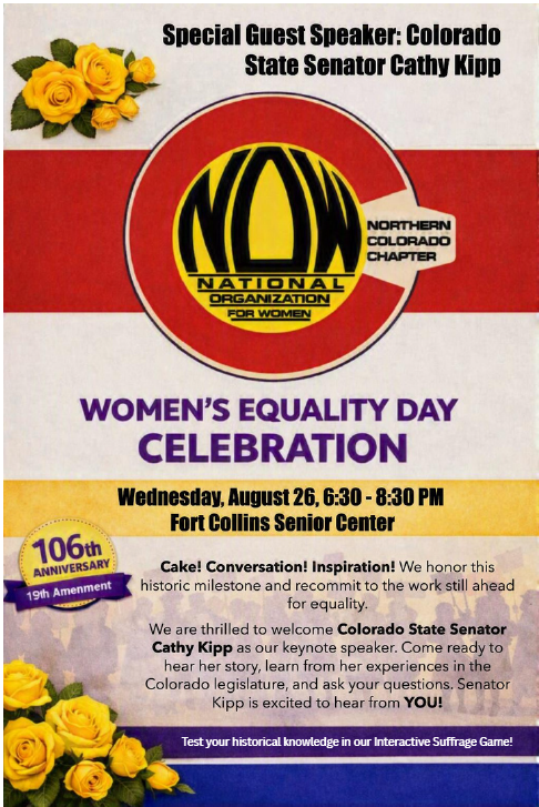 August Women's Equality Day Celebration! 